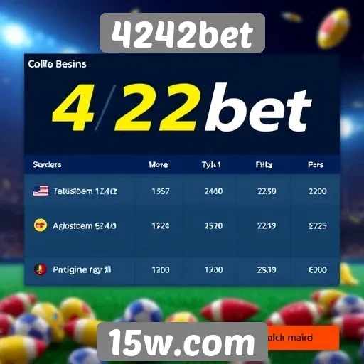Comparação das opções de pagamento disponíveis em 4242bet