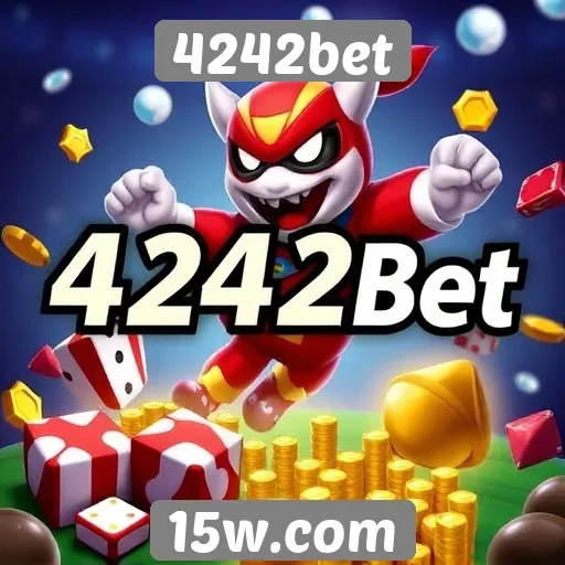 Variedade de jogos disponíveis na plataforma 4242bet